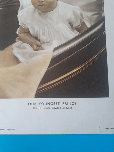 Prince Edward Of Kent 1936 Photo From Ladys Companion - Foto 2 di 5