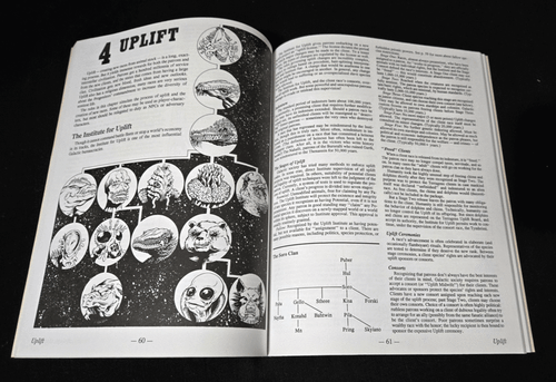 GURPS Uplift Wolfing Terrans vs Schemming Galactics Steve Jackson Games RPG - Picture 3 of 3