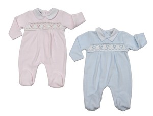 smocked babygrow