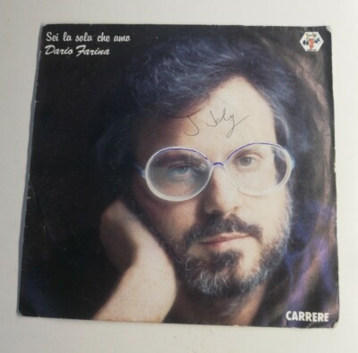 N1154 45 RPM Vinyl Dario Farina ''Sei La Sola Che Ami'' Vintage