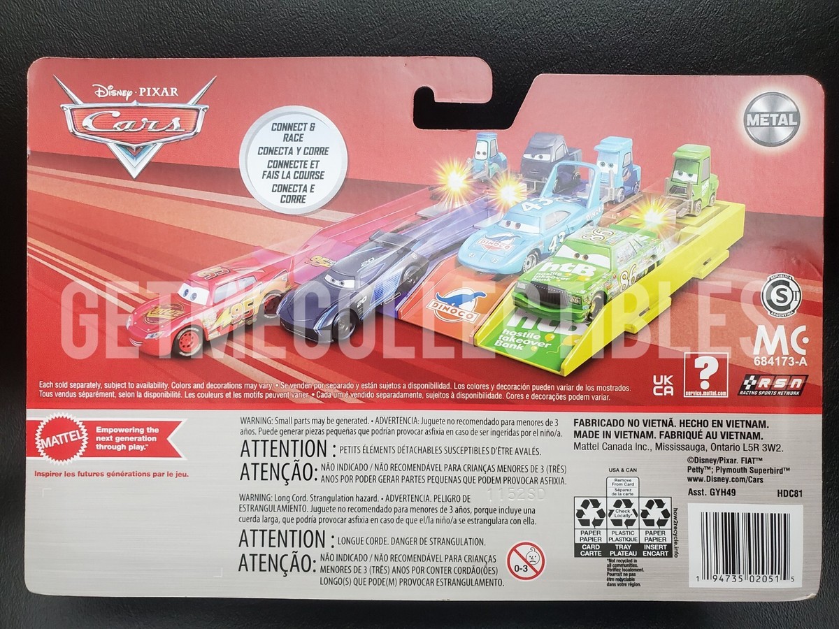 DISNEY PIXAR CARS CHICK HICKS SLAM LAUNCH LAUNCHER 2022 SAVE