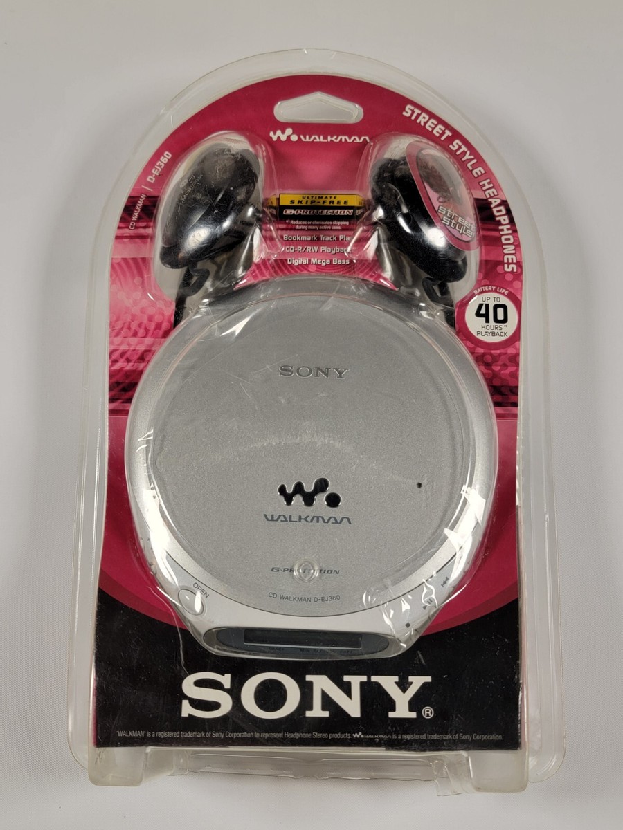 Sony D-EJ360 CD Player - Silver for sale online | eBay