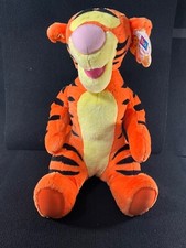 VINTAGE 2000 FISHER-PRICE POOH TALKIN TIGGER 24" PLUSH W/ORIGINAL TAG. WORKS