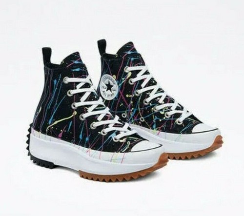 paint splatter converse platform