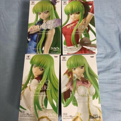 Code Geass Lelouch of the Rebellion Lot Set o 4 Figure C.C.