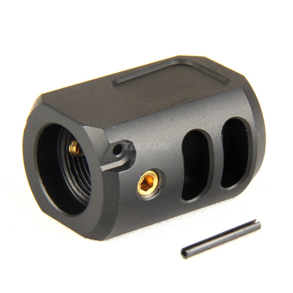 Muzzle Brake 1/2x28 TPI Compensator for Glock 9mm | eBay