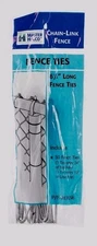 30pk Midwest Air Tech 6.5" Aluminium Chain Link Fence Ties Pipe Post Rail Secure