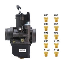 Carburatore Dellorto PHBH 30BS R3488 con getti 10 pezzi per ATV Dirt Bike 4 tempi