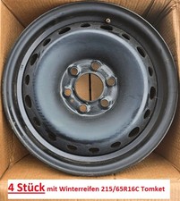 FORD Transit Tourneo 16 "Zoll Stahl 4 Stk Winter 215/65C Tomket + RDK(204)