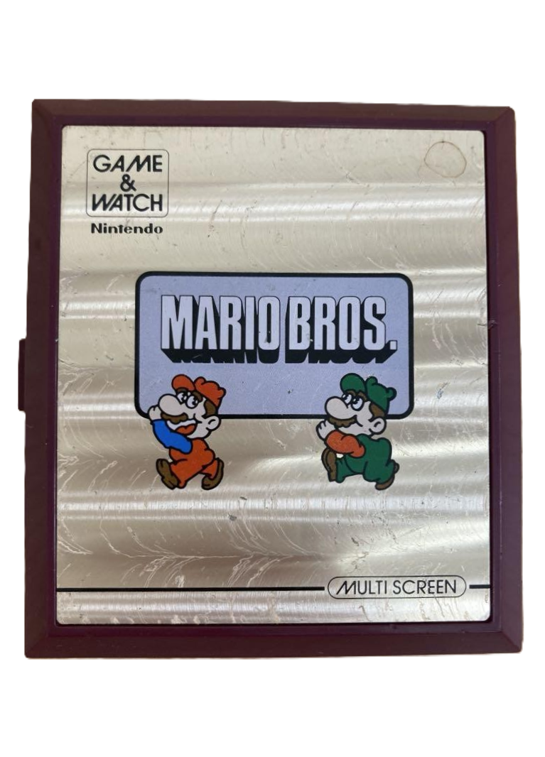 Vintage Nintendo Mario Bros Game and Watch MW-56 Tested and Still