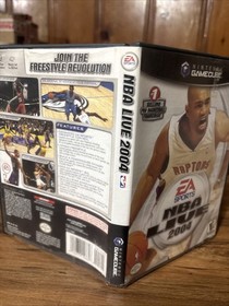 TESTED COMPLETE CIB MANUAL VGC 8.7/10 DISC NBA Live 2004 Nintendo GameCube