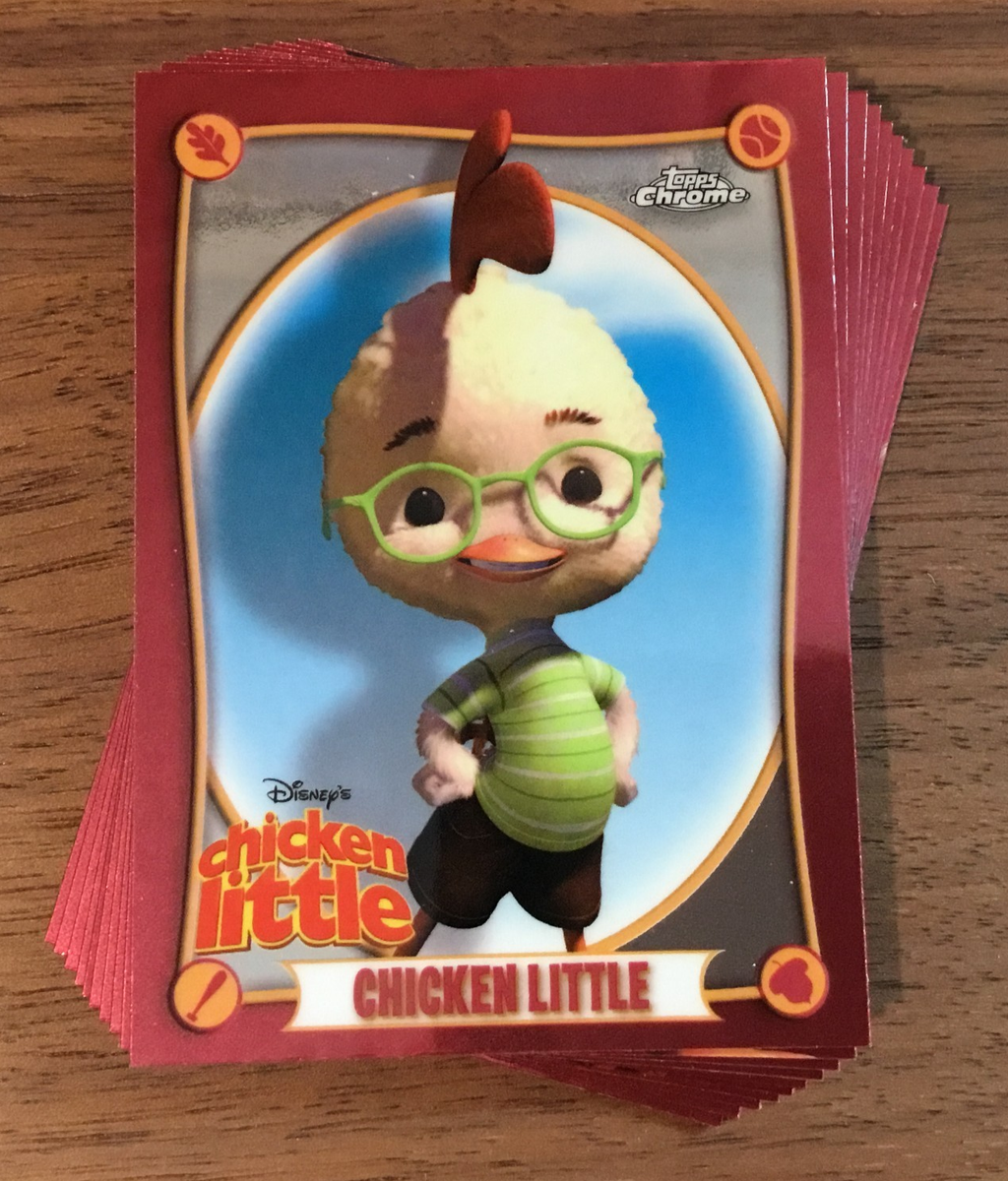 2025 Topps Chrome Disney Chicken Little 20th Anniversary Complete
