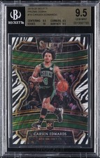 2019 SELECT PRIZMS ZEBRA #18 CARSEN EDWARDS BGS 9.5