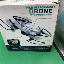 #N65- High Performance Drone with 480p Camera and Video Recording, Black
