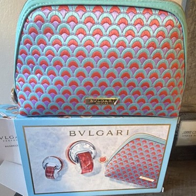 BVLGARI Omnia Coral Eau de Toilette Spray 15ml with Beauty Pouch