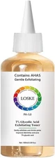 7% Glycolic Acid Face Exfoliating Toner for Clear Skin, Pore Minimizer, Radiant 