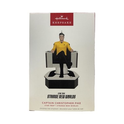 2024 Hallmark Captain Christopher Pike Ornament - Star trek: Strange New Worlds