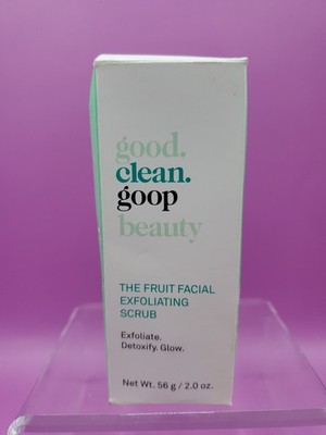 Good.Clean.Goop The Fruit Facial Exfoliating Scrub - 2oz - Exfoliate Detoxify