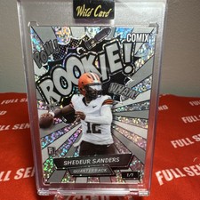1/1 2025 Wild Card Comix Rookie Shedeur Sanders Football GORGEOUS CARD!!
