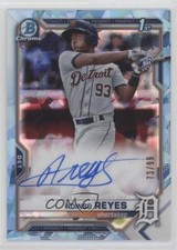 2021 Bowman Sapphire Edition Aqua Refractor 73/99 Adinso Reyes Auto 01qn