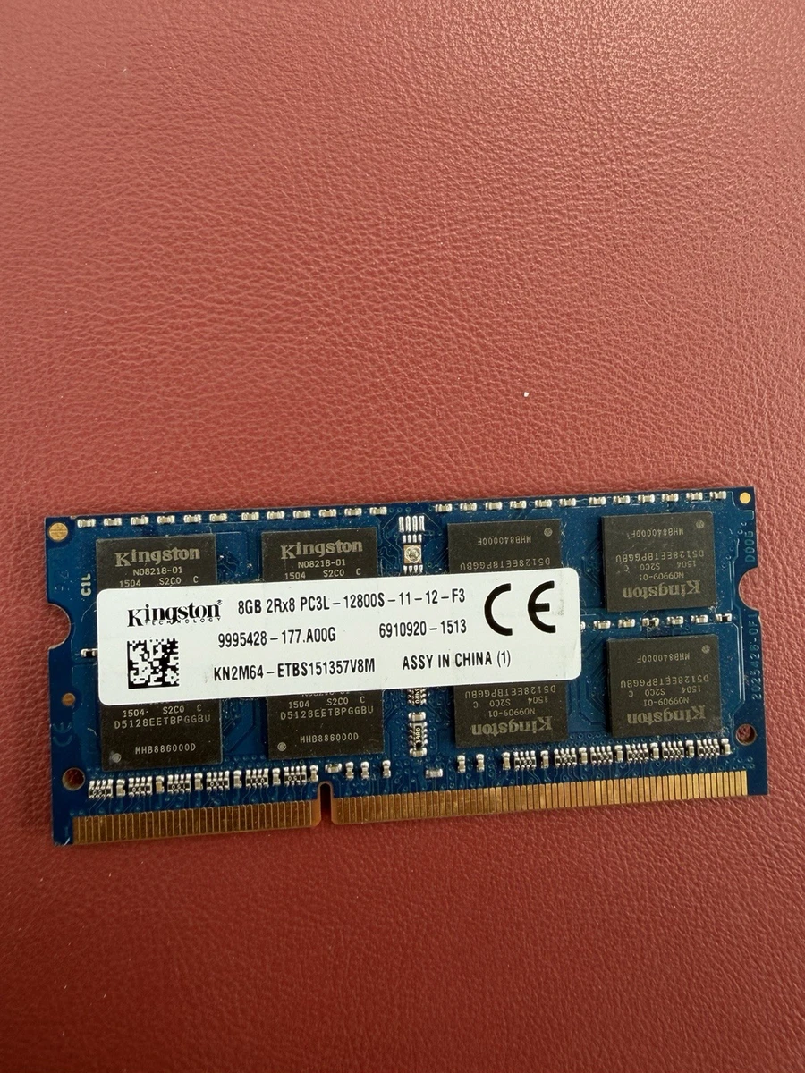 Kingston Module de mémoire PC ValueRAM KVR1333D3N9/8G 1 x 8 Go DDR3-RAM