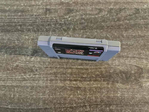 WWF Raw (SNES, 1994) Authentic, Tested & Working! - Picture 2 of 4