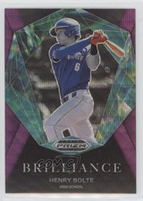 2022 Panini Prizm Draft Picks Brilliance Purple Wave Henry Bolte #BR-HB 0z8z