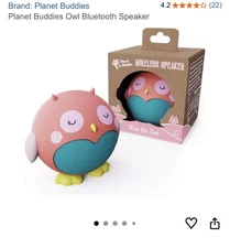 Planet Buddies Bluetooth Wireless Speaker V2 - Olive Owl