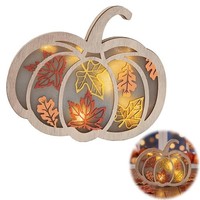 Halloween Deko KüRbis Led, Leuchtende Herbstdeko Mit Lichterkette, Tischdeko