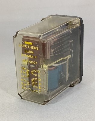 Struthers Dunn 219ABA-P Relay, 115 Volt. 60CY.  Vintage.