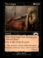 Necrologia LP Light Play Exodus MTG [10235]