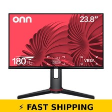 onn 24" FHD 180Hz Gaming Monitor - Black