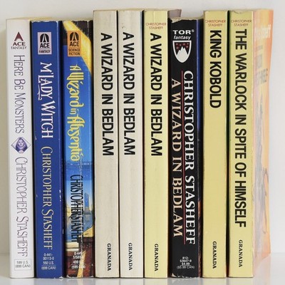 CHRISTOPHER STASHEFF : Select titles, build your library, vintage fantasy humour