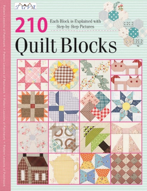 210 Traditional Quilt Blocks by Tuva Publishing (Paperback Book)