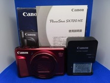 【works fine‼︎】Canon PowerShot SX720 HS Digital Camera red from Japan