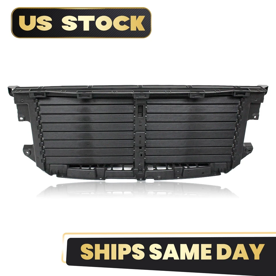 Front Radiator Grille Shutter Assembly For 2024-2025 Ford F-150 w/o Motor Upper - Image 2 of 4