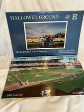 Baseball Calendars 1997, 2005 Ballparks Past and Present Cooperstown Collection