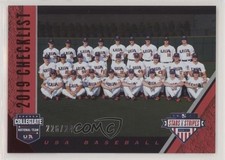 2019 Stars & Stripes Longevity Ruby USA Baseball Collegiate National Team 1u6