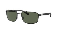 Ray-Ban RB 3737 black dark green 002/71 Sunglasses