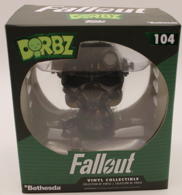 NEW! Power Armor Fallout Funko Dorbz #104 Vinyl Collectible Figure (Bethesda).