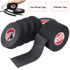 15M Wiring Harness Tape 19mm / 25mm Adhesive Fabric Loom Cloth Car Insulation