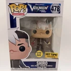 Funko Pop VOLTRON SHIRO #478 GLOW Hot Topic Exclusive Vinyl Animation Figure 🔥