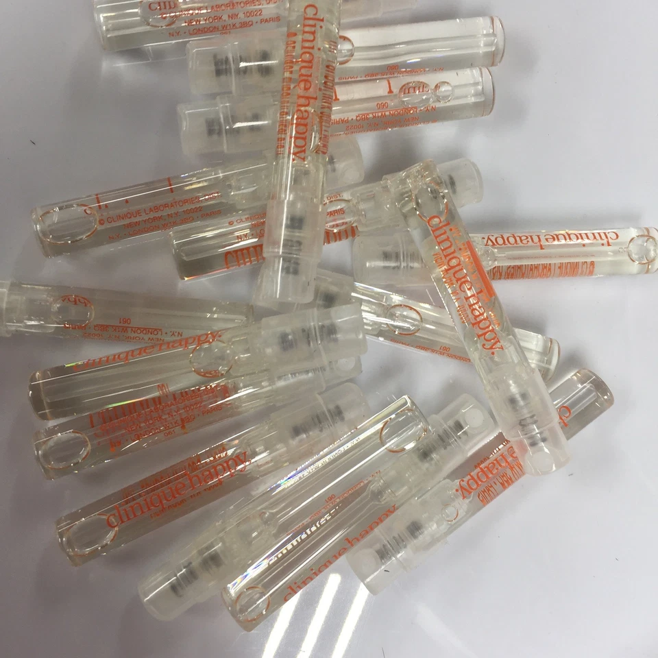 20 Clinique Happy MEN .05oz Parfum Spray Vials  NO Cards New Authentic Fresh NEW - Image 3 of 3