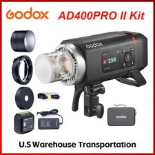 US GODOX AD400Pro II Outdoor Flash Strobe Light TTL HSS, with 2600mAh battery