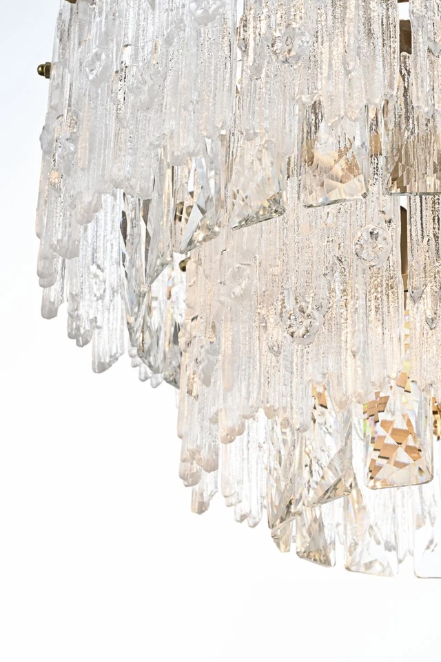 Elegant Lighting 1780D15 Emilia 4 Light 15"W Crystal Pendant - Chrome - Image 4 of 4