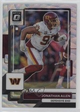 2022 Panini Donruss Optic Wave Prizm 28/300 Jonathan Allen #198 11yh