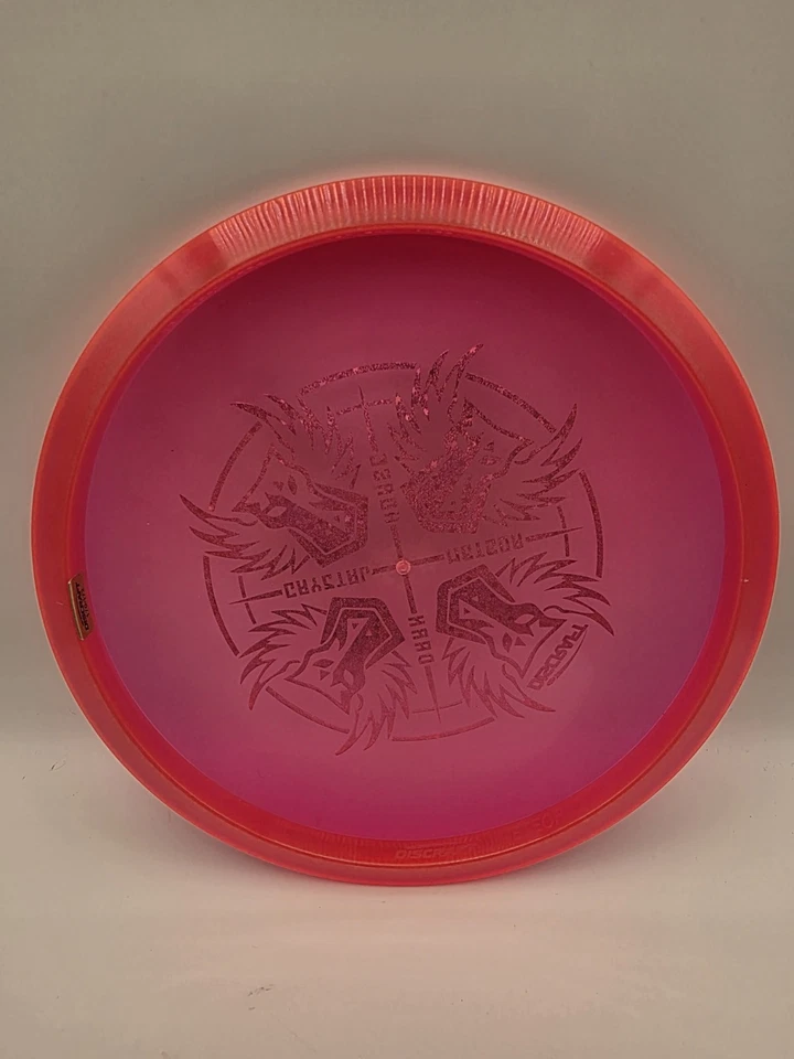 Discraft MIDRANGE Disc Golf Dark Horse Cryztal Meteor 170 - 172g Pink - Image 2 of 3