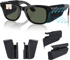 2 Pairs Silicone Glasses Side Shields for Ray-Ban Meta/Oakley Meta HSTN