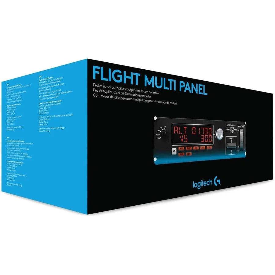 NEW Logitech G Saitek Pro Flight Multi Panel (PC) - Image 4 of 4