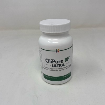 Stop Aging Now OliPure BP Ultra 60ct Veg Caps White/Green EXP 11/2026